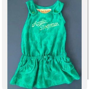 Green Terry Cloth Swimsuit Cover Up 2T Beach Bathing Suit Overlay